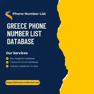 Greece Phone Number List Database