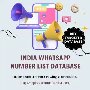 India WhatsApp Number List Database