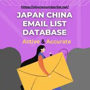 Japan China Email List Database