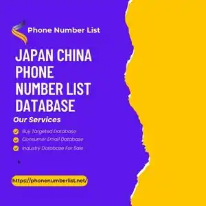 Japan China Phone Number List Database