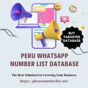 Peru WhatsApp Number List Database